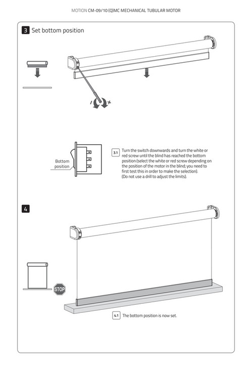 Motionblinds Cm Q Mc User Manual Page