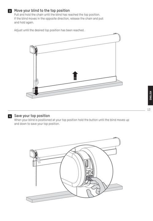 Motionblinds Cm E User Manual Page