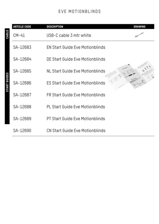 Motionblinds Motionblinds Product Brochure Page